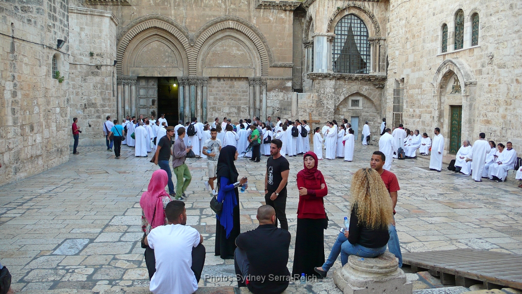 Le Saint Sepulcre  Pelerins du Honduras 1.JPG - Le Saint-Sépulcre. Pélerins du Honduras.